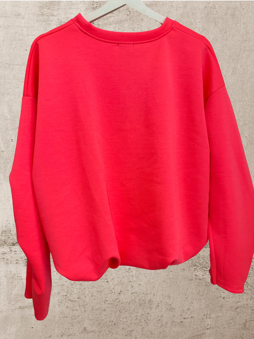 Basic Sweater Damen Blogger Look