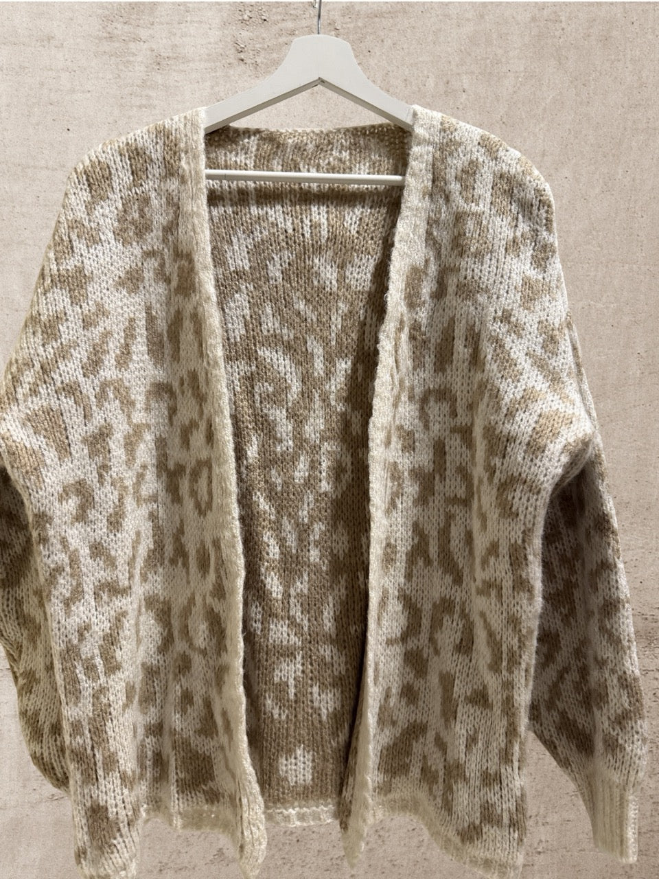 Cardigan Leo Cremé-Beige