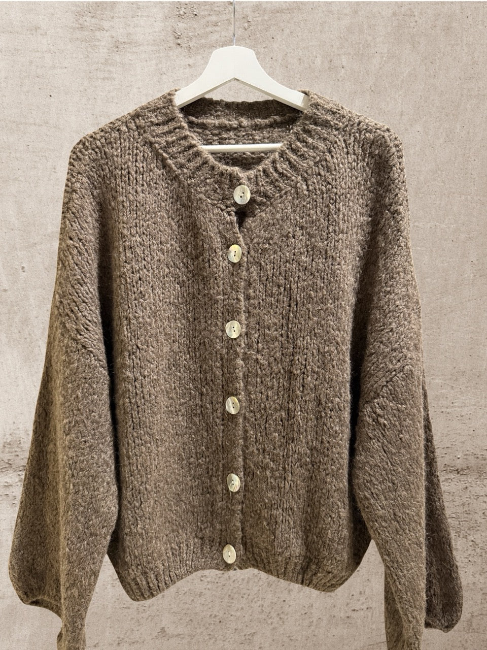 Cardigan Taupe
