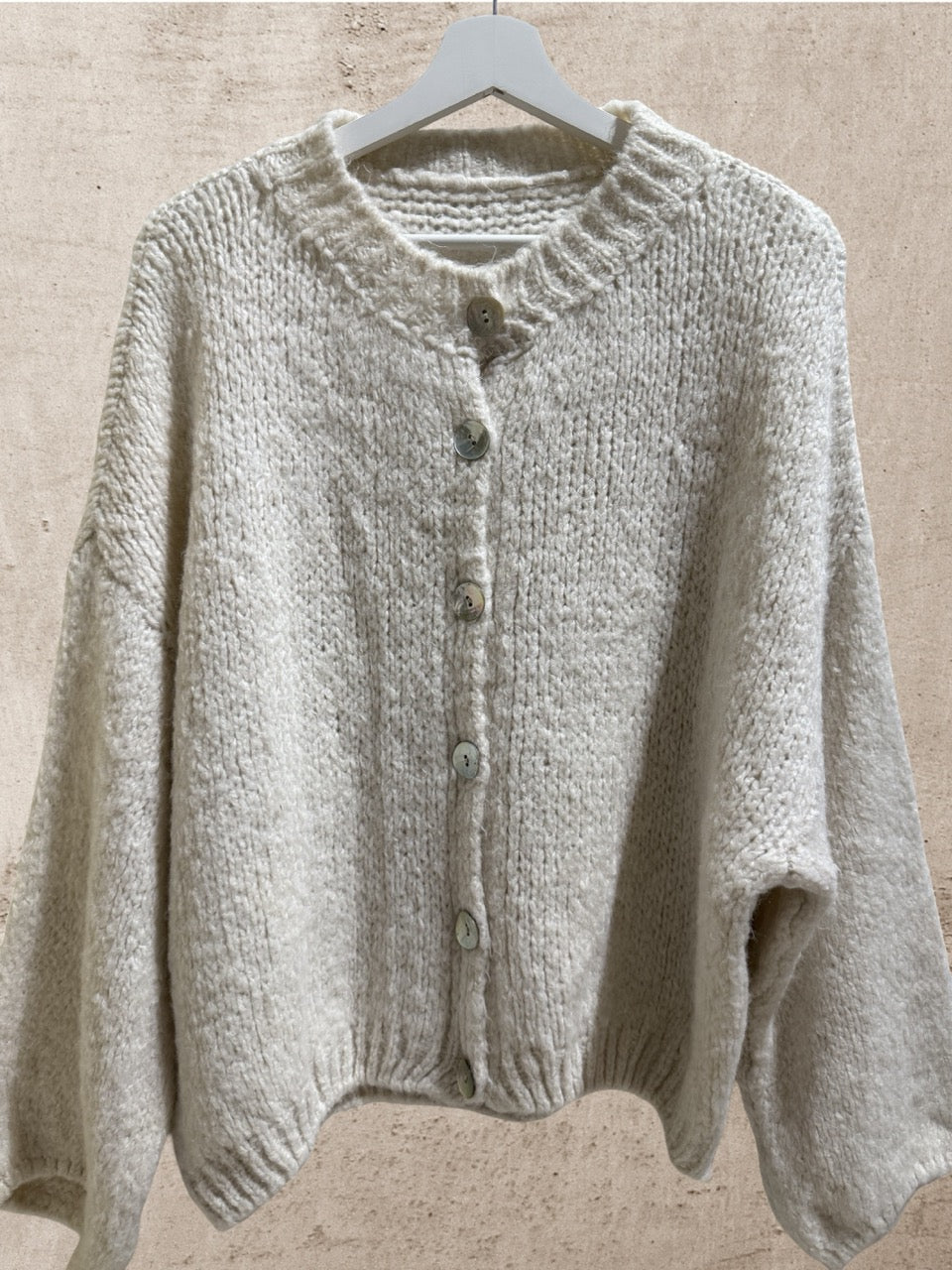 Cardigan Creme